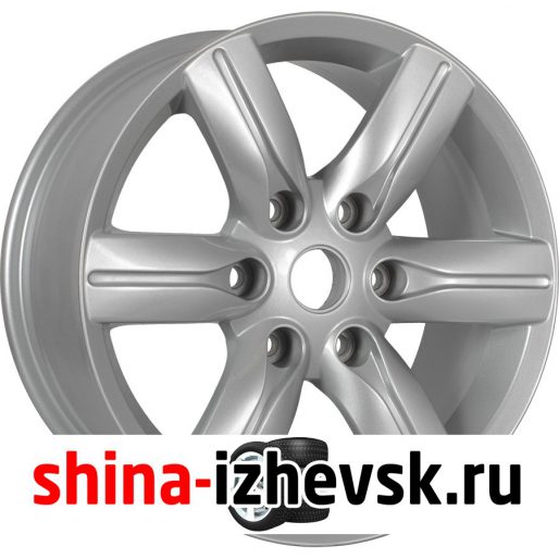 Колесный диск Replay MI27 7.5xR17 6×139.7 ET38 DIA67.1 серебристый в Ижевске